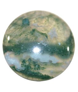 Round Moss Agate
