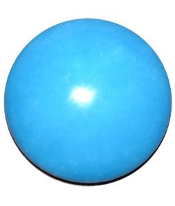 Round Reconstitued Turquoise
