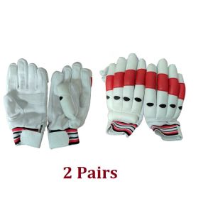 PU Quality Batting Gloves for Leather Ball Cricket