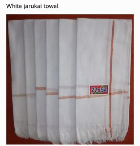 White Jarukai Towel