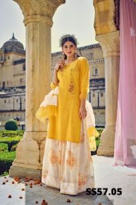 Designer Sarara  Pakistani Suit