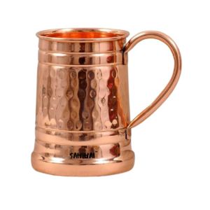 Copper Big Diamond Design  Mug Cup