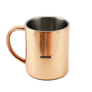 Sahi Hai STAINLESS STEEL LINED COPPER MULE MUGS