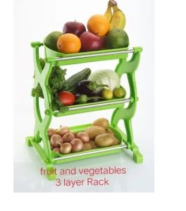 Green Kitchen Rack