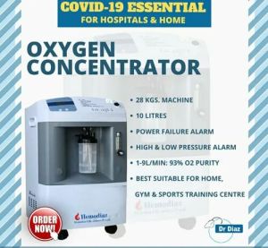 Dr Diaz 10 LPM Oxygen Concentrator