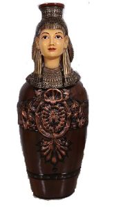 Dark Brown Queen Of Egypt Showpiece