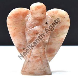 Sun Agate Stone Angel