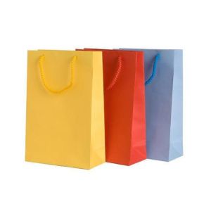 Multicolor Plain Paper Bag
