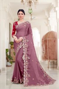 Ladies Chiffon Pure Silk Saree