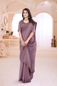 Ladies Stylish Georgette Saree