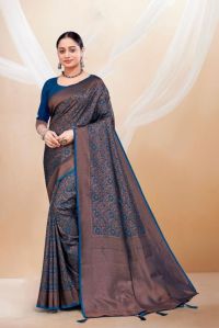 Women Rapier Silk Saree -7