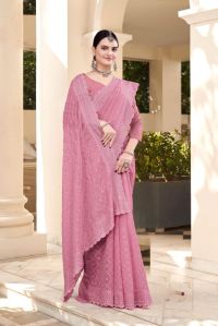 Women Shimmer Saree -2