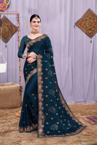 Women Shimmer Saree -3