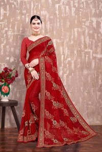 Women Sitara Chiffon Saree -4