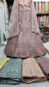 Ladies Wedding Wear Semi Stitched Lehenga Choli