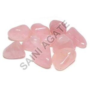 Pink Rose Quartz Tumbled Stone