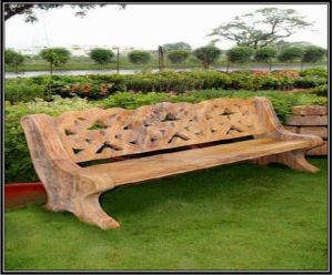 Rainbow Sandstone Garden Sofa