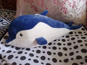Soft plush toy dolphin