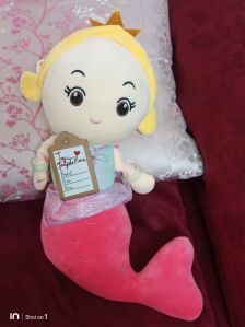 soft plush toy mermaid