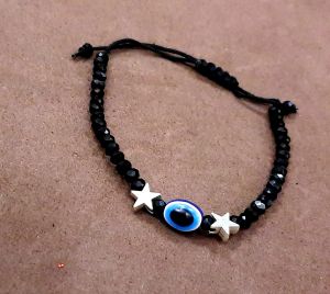 Adjustable Celestial Spark Star Evil Eye Bracelet