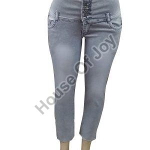 Slim Ladies Fancy Denim Jeans