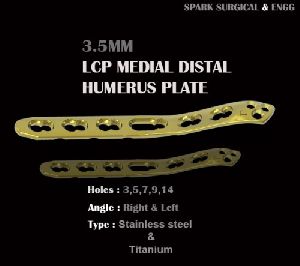 3.5 MM LCP MEDIAL DISTAL HUMERUS PLATE