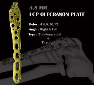 3.5 MM LCP OLECRANON PLATE