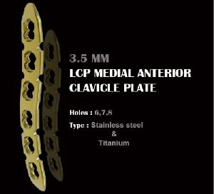 3.5MM LCP MEDIAL ANTERIOR CLAVICLE PLATE