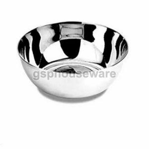 Round Stainless Steel Serving Bowl