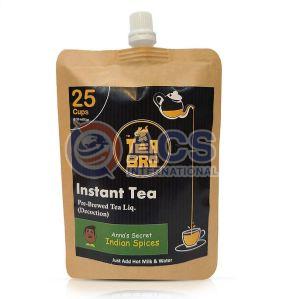 Tea Bro Indian Spices Pre Brewed Tea Liquid Pouch