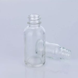 Clear Glass Dropper Bottle