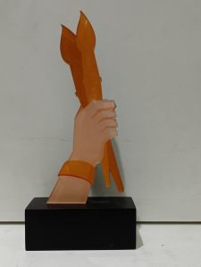 Acrylic Paintbrush Trophy