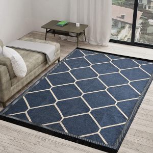 Geometric Cotton Carpets 5X7 Ft