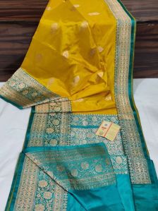 Pure Handloom Katan Silk saree