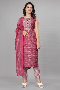 Ladies Kurta and Pant With Dupatta Set