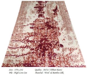 Bamboo silk rugs