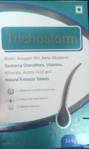 trichostorm hair growth tablet