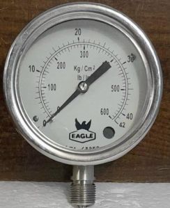 Solid Front All SS Pressure Gauge