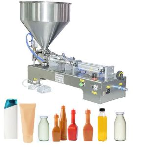 single head piston filler liquid filling machine