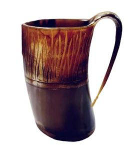 6inch Buffalo Horn Drinking Mug