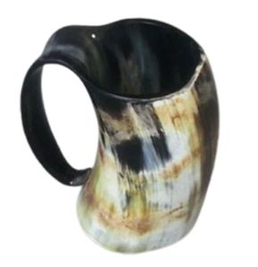 Color Coated Buffalo Horn  Mug