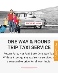 All India One-way Taxi