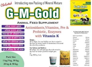 Chelated G M Gold Animal Feed Supplement