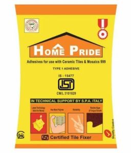Home Pride 999 Grey Tile Adhesive
