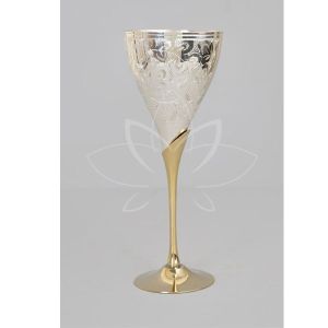 Brass Wine Glass