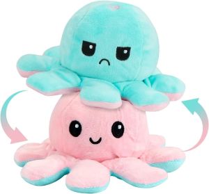 octopus plushie reversible soft toys