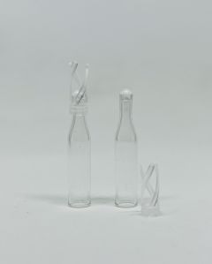 Glass conical micro insert