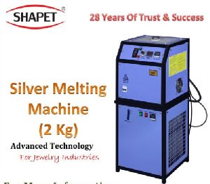 2kg Single Phase Silver Melting Machine