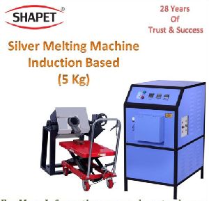 5kg Silver Melting Machine with Tilting Unit