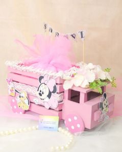 Pink Truck Hamper